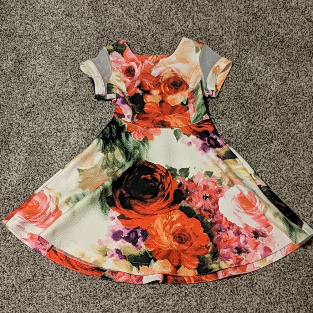 Bonnie Jean Floral Formal Dress